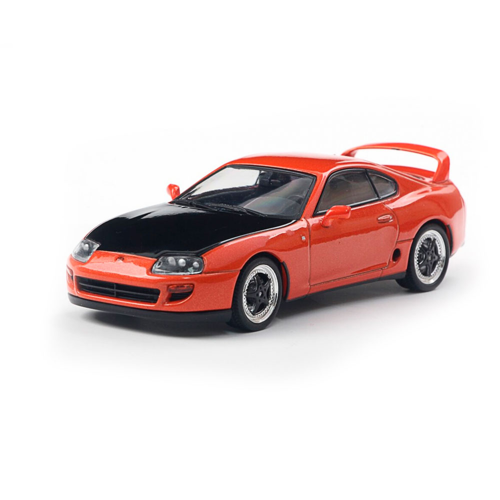 Solido, Toyota Supra MK.4 orange Custom, 1:43