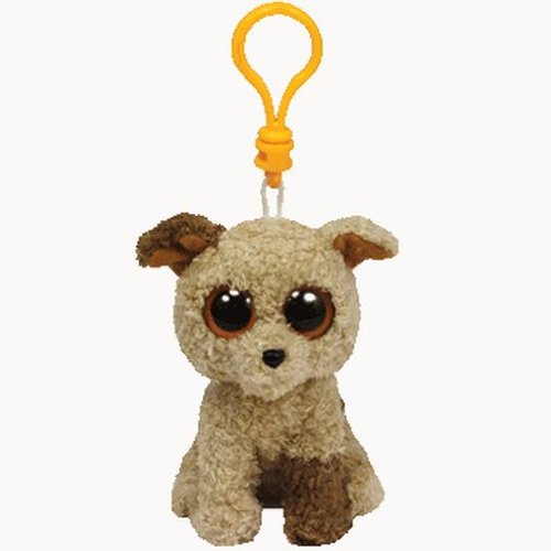 Ty Beanie Boo's "Rootbeer", Terrier,  Clip, ca 8,5cm