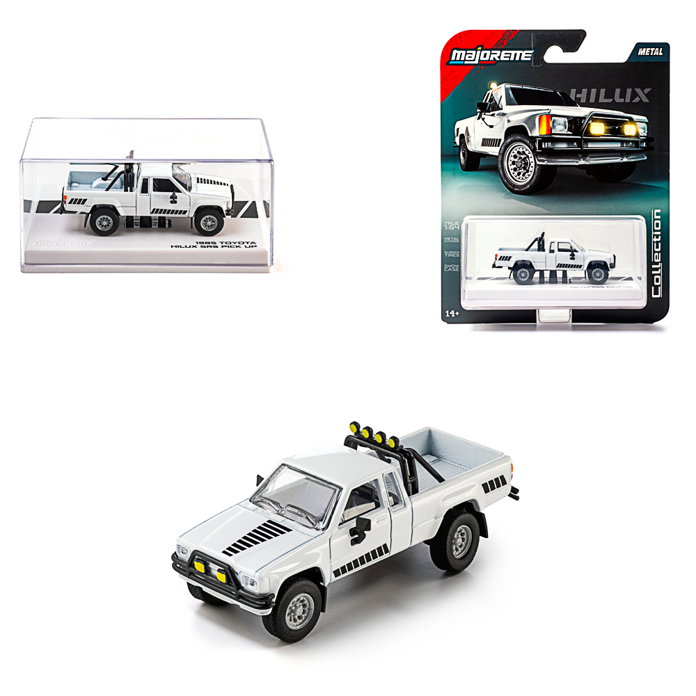 Hilfe Truck, Pickup, Miniaturmodell, weiße Farbe, Offroad-Lieferwagen