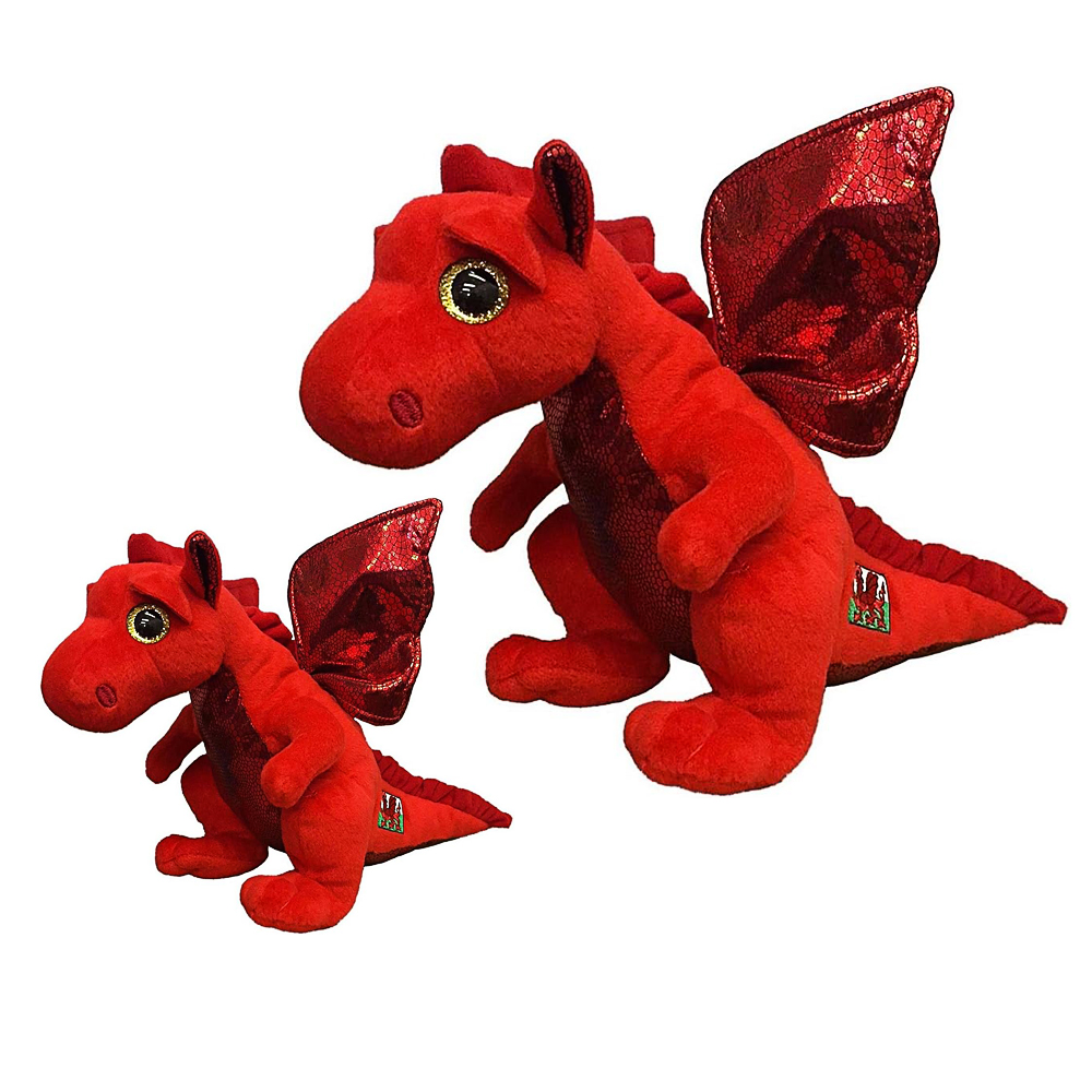 TY, Beanie a Boos, Y DDraig Goch, Drache, unterschiedliche Größe