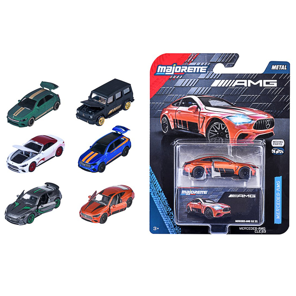 Majorette , Mercedes-AMG Deluxe Cars,  6fach sortiert Majorette , Mercedes-AMG Deluxe Cars,  6fach sortiert
