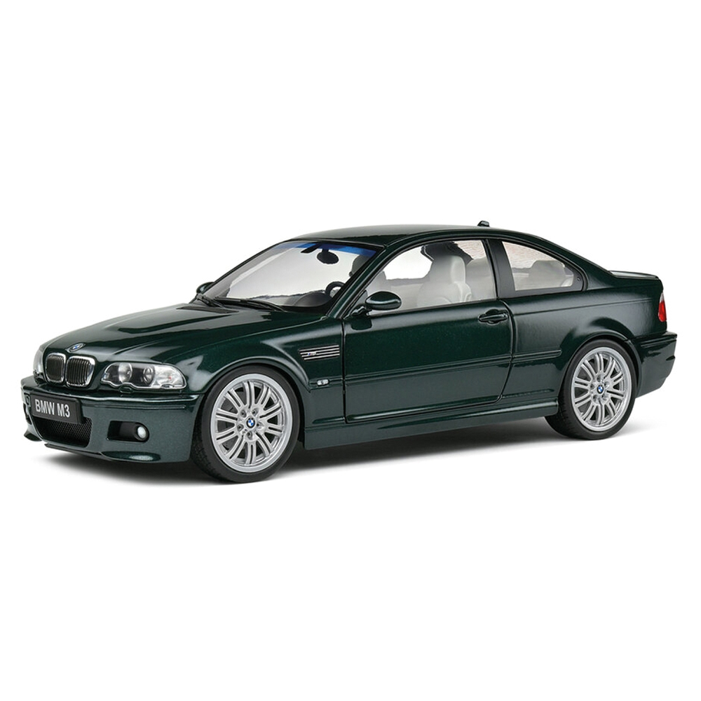 Solido, BMW E46 M3 Coupe 2000 grün, 1:18
