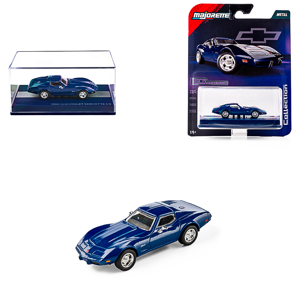 Majorette, Collection, 1976 Chevrolet Corvette C3, 1:64
