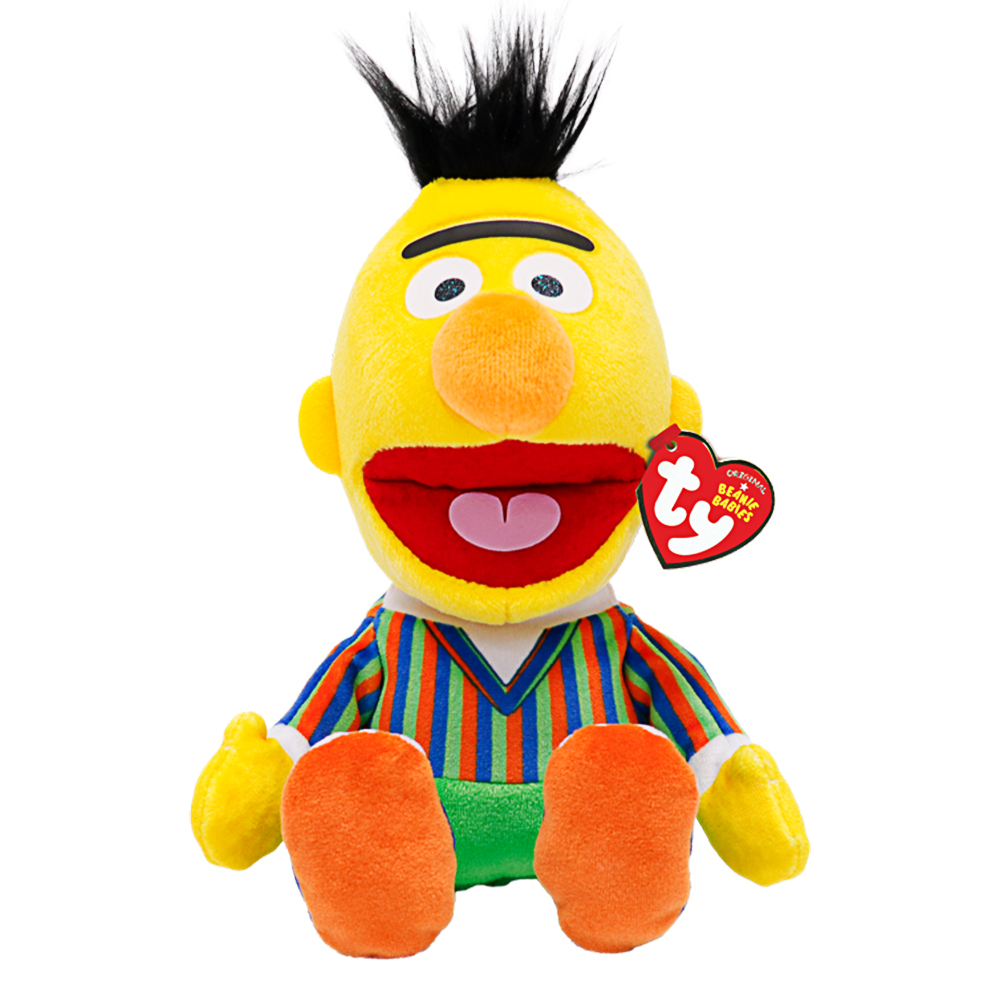 Plüschtier, Muppet, Ernie, Gelb, Hose Bunte