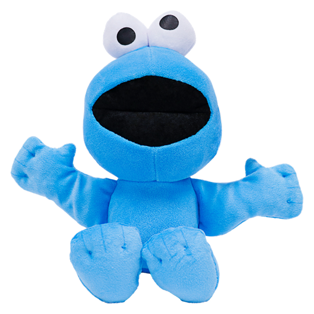 plush, blau, monster, weiches spielzeug, cookie monster