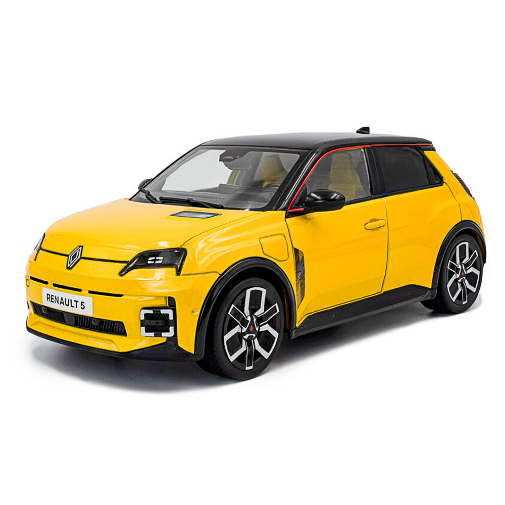 Solido, Renault 5 E-TECH JAUNE POP 2024,  1:18