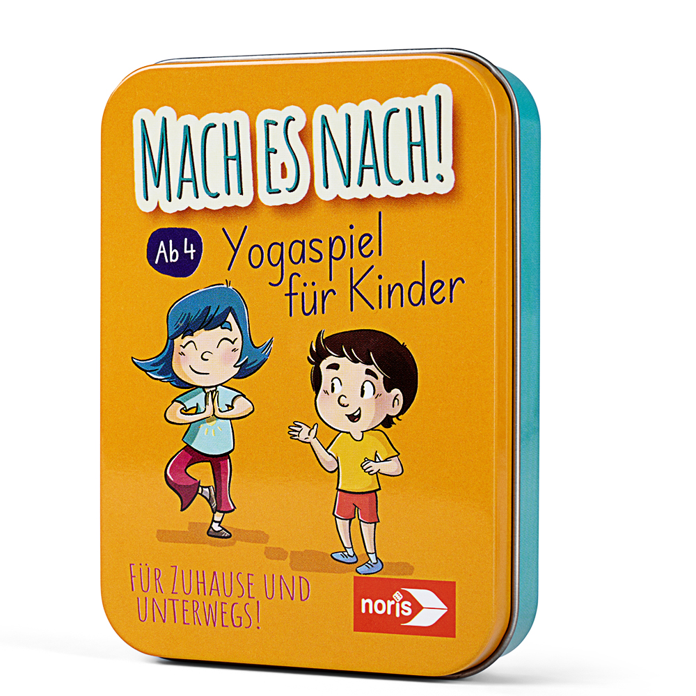 Kinder-Yogaspiel, Yogaspiel, Kinder-Workout, Großes Ordnungsbrett, Ordnungs-Übungsbox