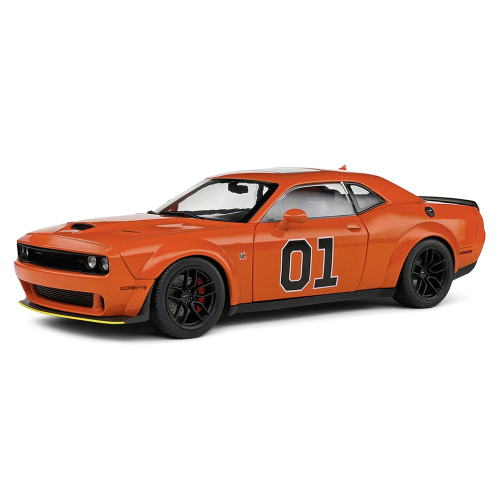 Solido, Dodge Challenger SRT 2023 orange, 1:18