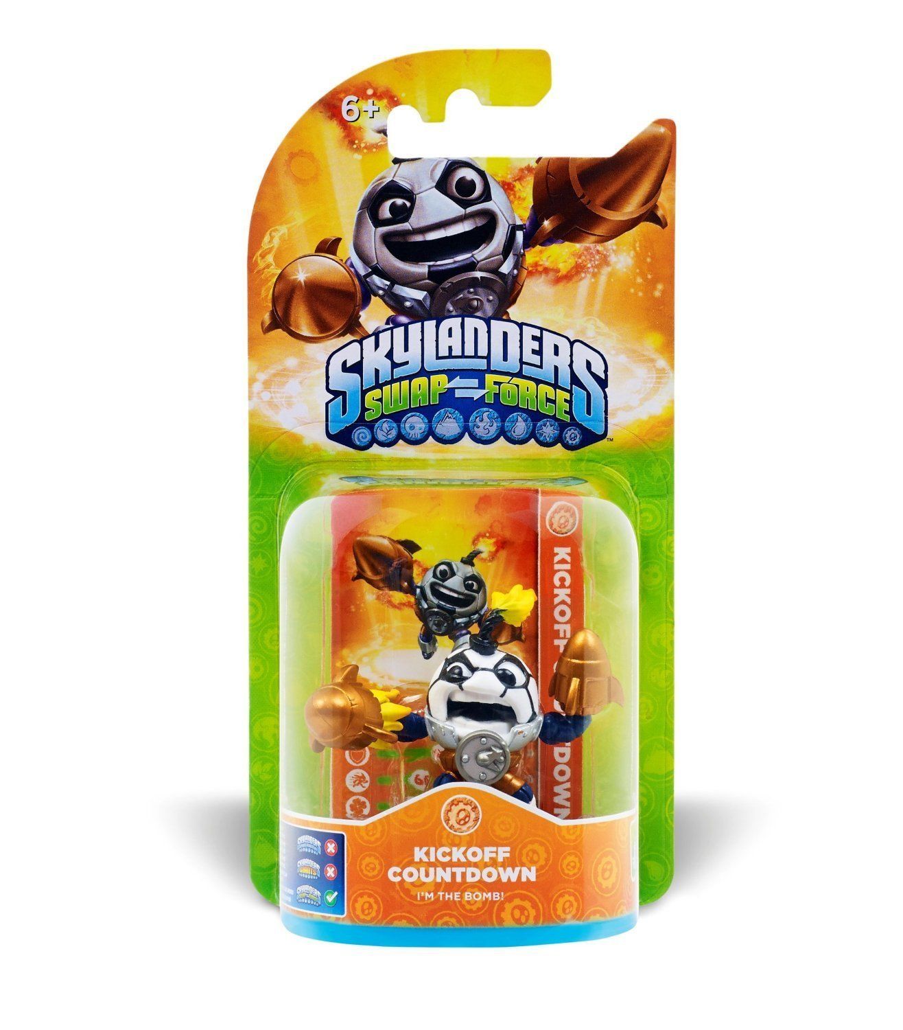 SKYLANDERS SWAP FORCE Exclusive Figur - Kick-Off Countdown