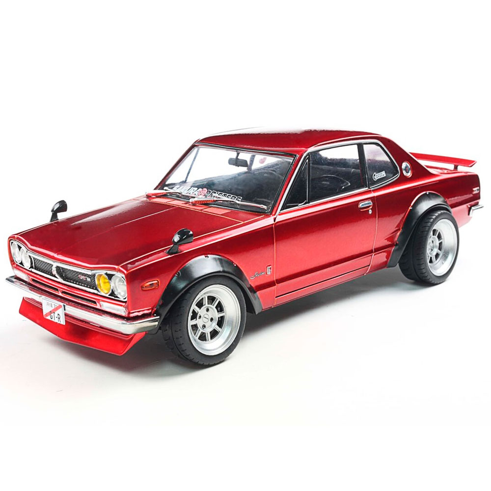 Solido, Nissan Skyline (C10) HAKOSUKA rot, 1:18