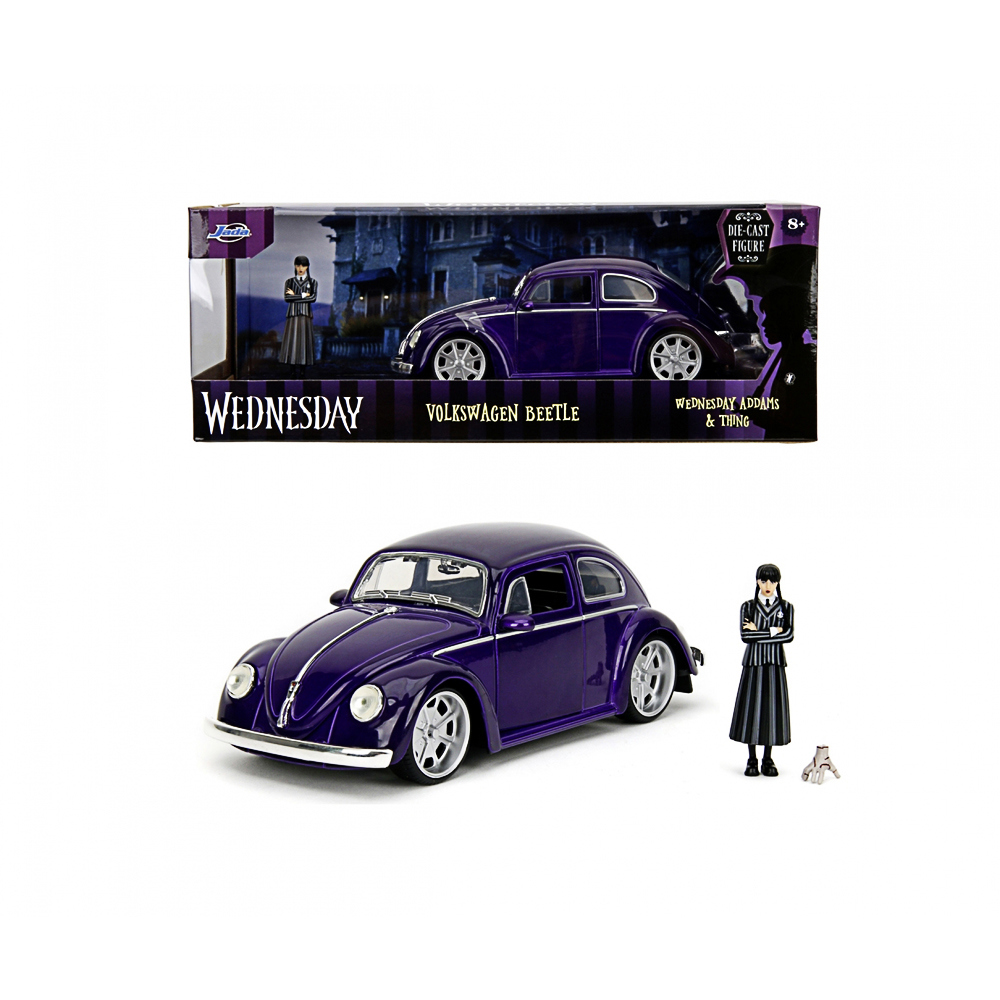 Jada, Wednesday Volkswagen Beetle 1:24