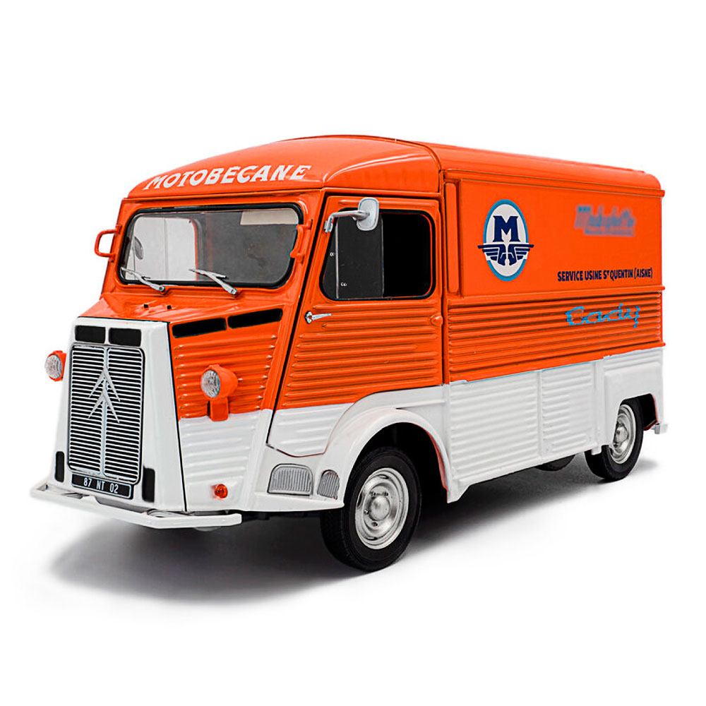 Solido, Citroën Type HY MOTOBECANE orange, 1:18