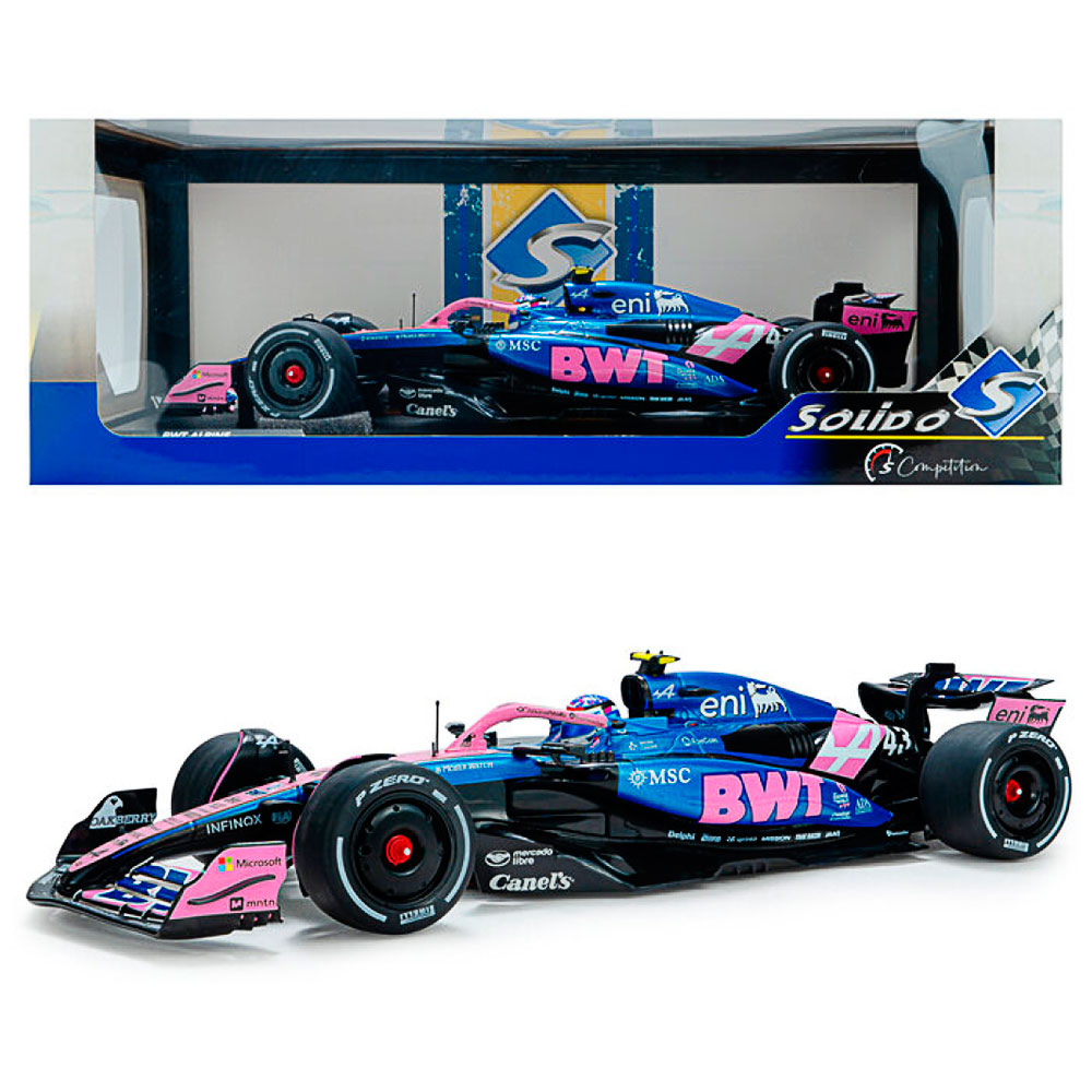 Solido, Alpine A525 #43 blau, 1:18