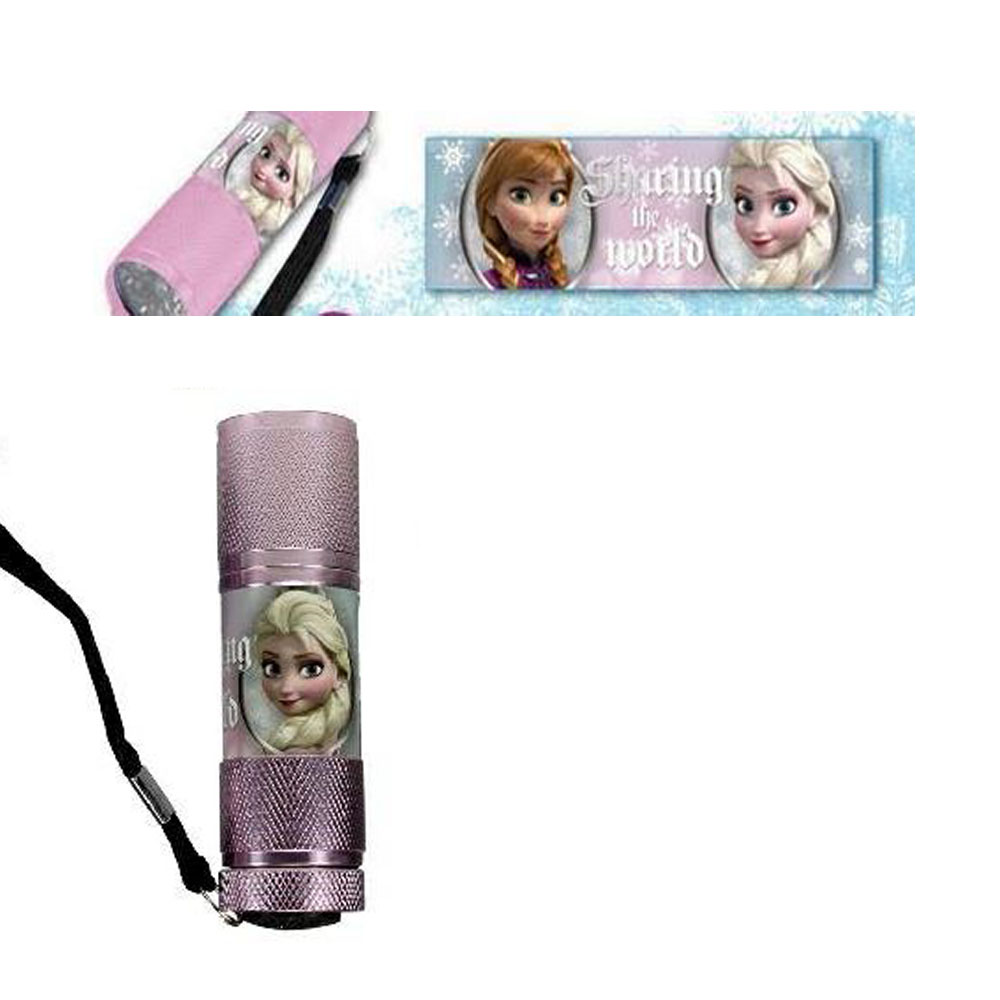 Frozen "Anna & Elsa" LED Taschenlampe, rosa