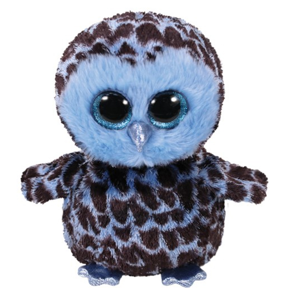 Ty  Beanie Boo's, "Yago", Eule, blau/schwarz, ca 15cm