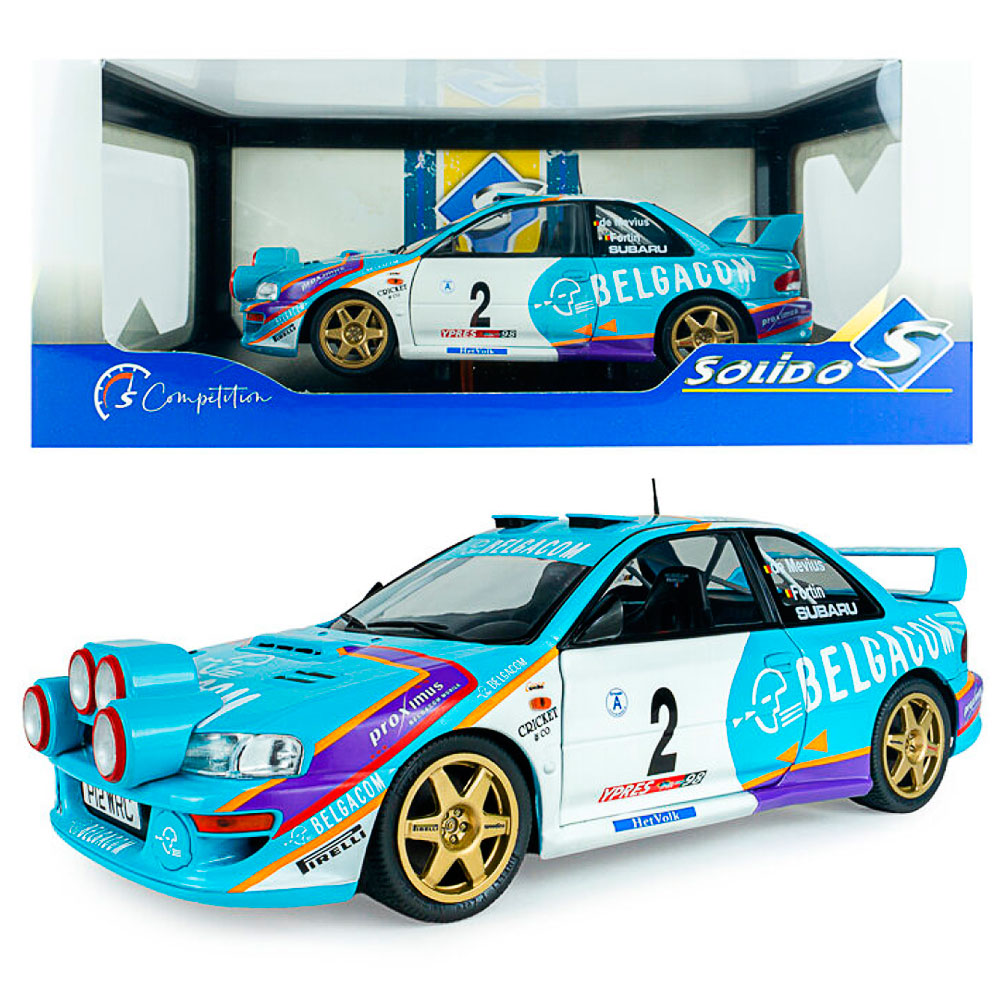 Solido, Subaru Impreza S5 WRC99 blau #2, 1:18
