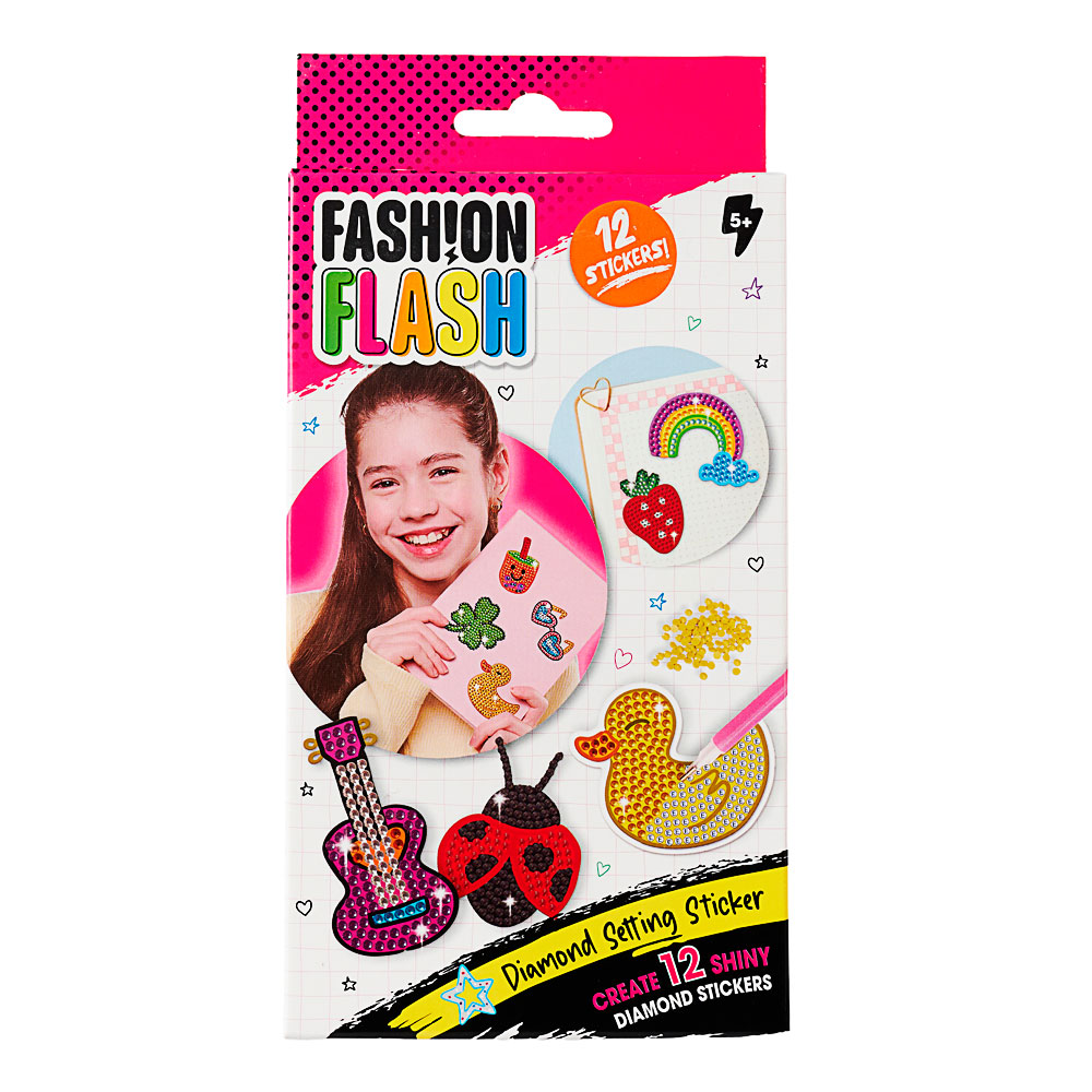 Simba, Fashion Flasch, Diamond Setting Sticker
