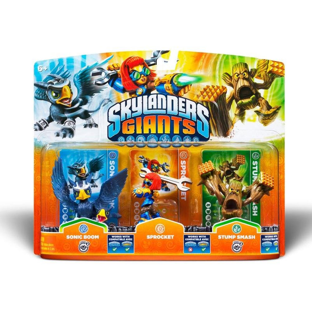 014475 SKYLANDERS GIANTS Triple Pack C (3 Figuren)