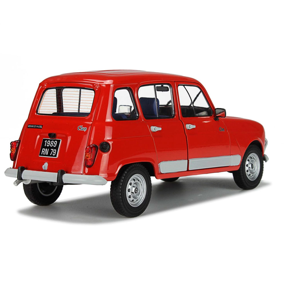 Solido, Renault 4 GTL rot,  1:18