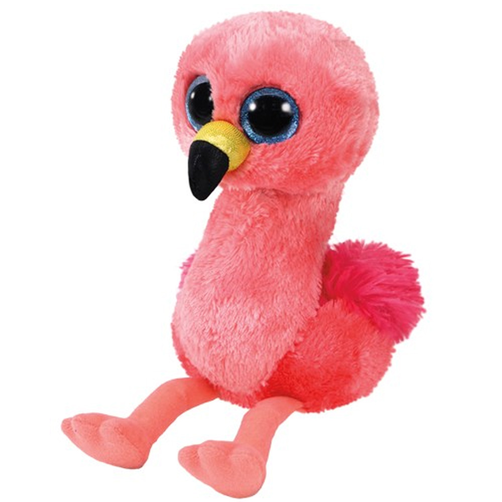 Ty Beanie Boo's, "Gilda", Flamingo, ca 15cm