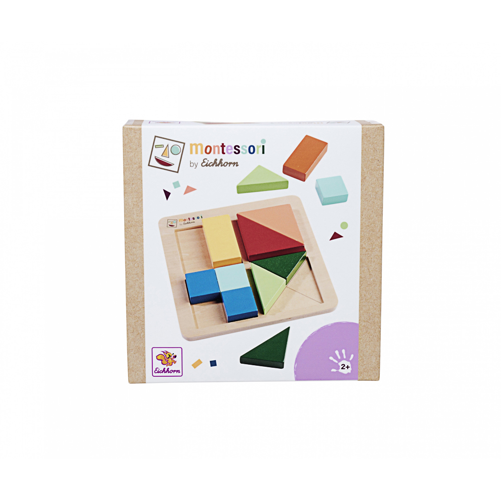 Eichhorn, Montessori Formenpuzzzle