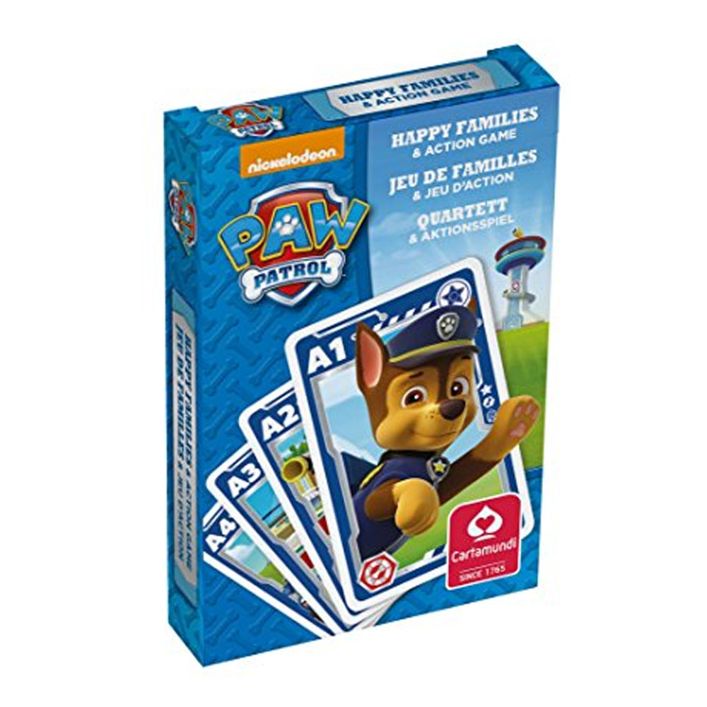 Kartenspiel/Quartett "Paw Patrol" 2in1