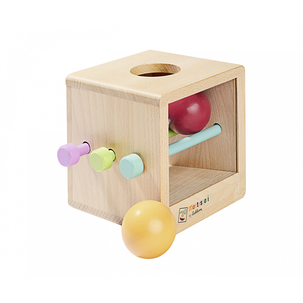 Eichhorn, Montessori Box mit Kugeln