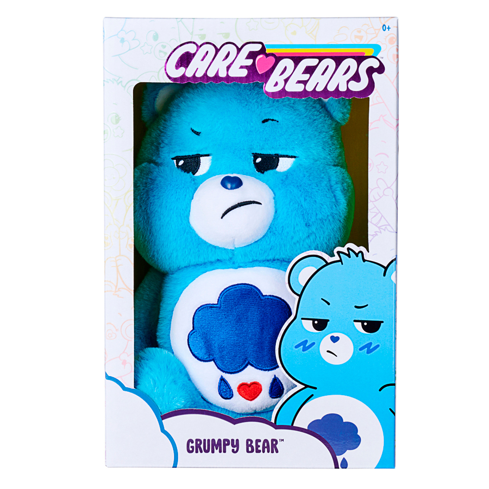 Plüschfigur, Bär, Grumpy Bear, Blau, Kuscheltier