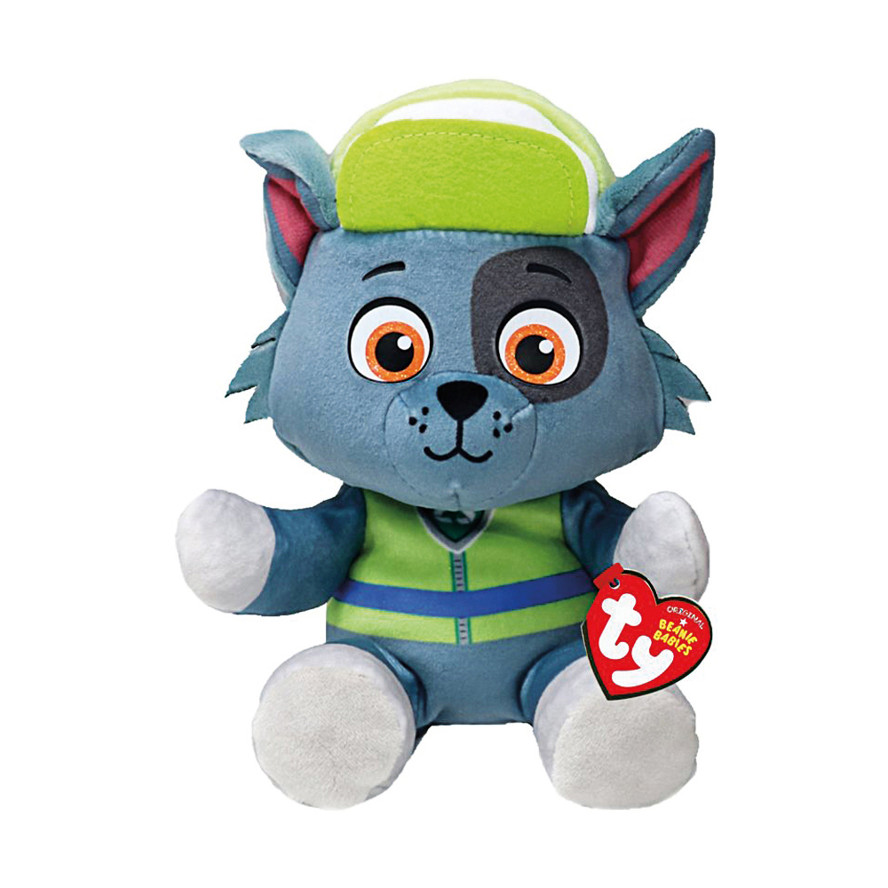 TY, Beanie Babies Original, Rocky, Paw Patrol, ca 15 cm