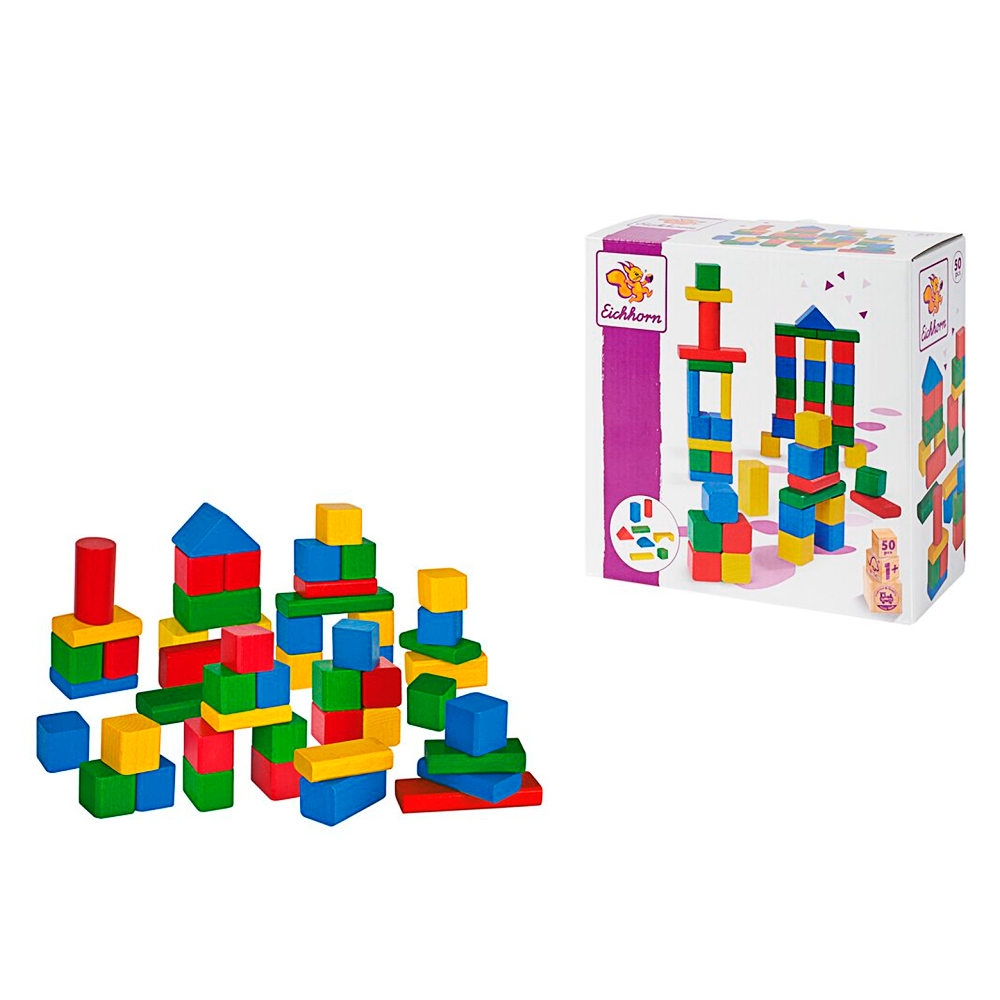 Holzblocks, Bausteine, Bunt, Konstruktionsspielzeug, Stapeln