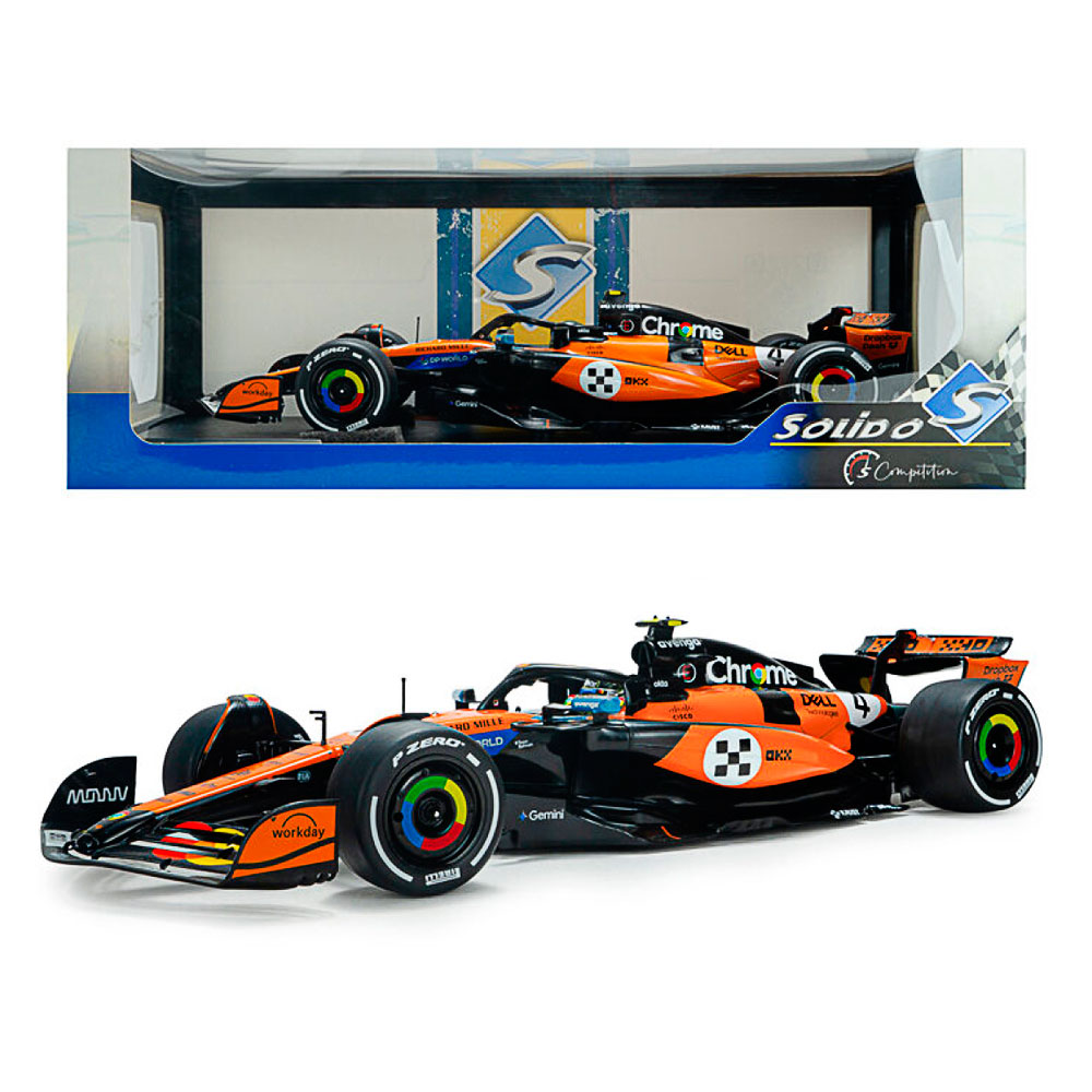 Solido, McLaren MCL39 #4 GP Monaco orange, 1:18