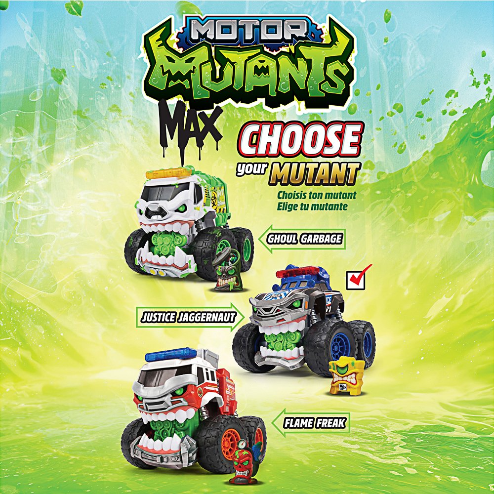 Dickie Toys, Motor Mutants Max, Justice Jaggernaut