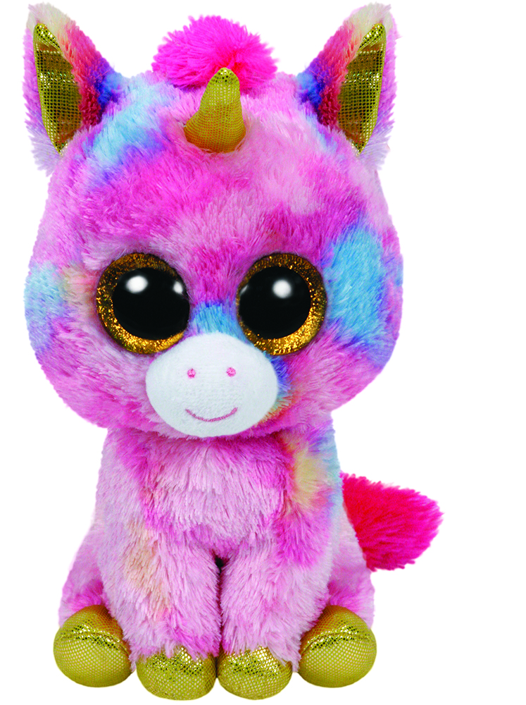 Ty Beanie Boos "Fantasia", Einhorn, multicolor, ca. 15cm