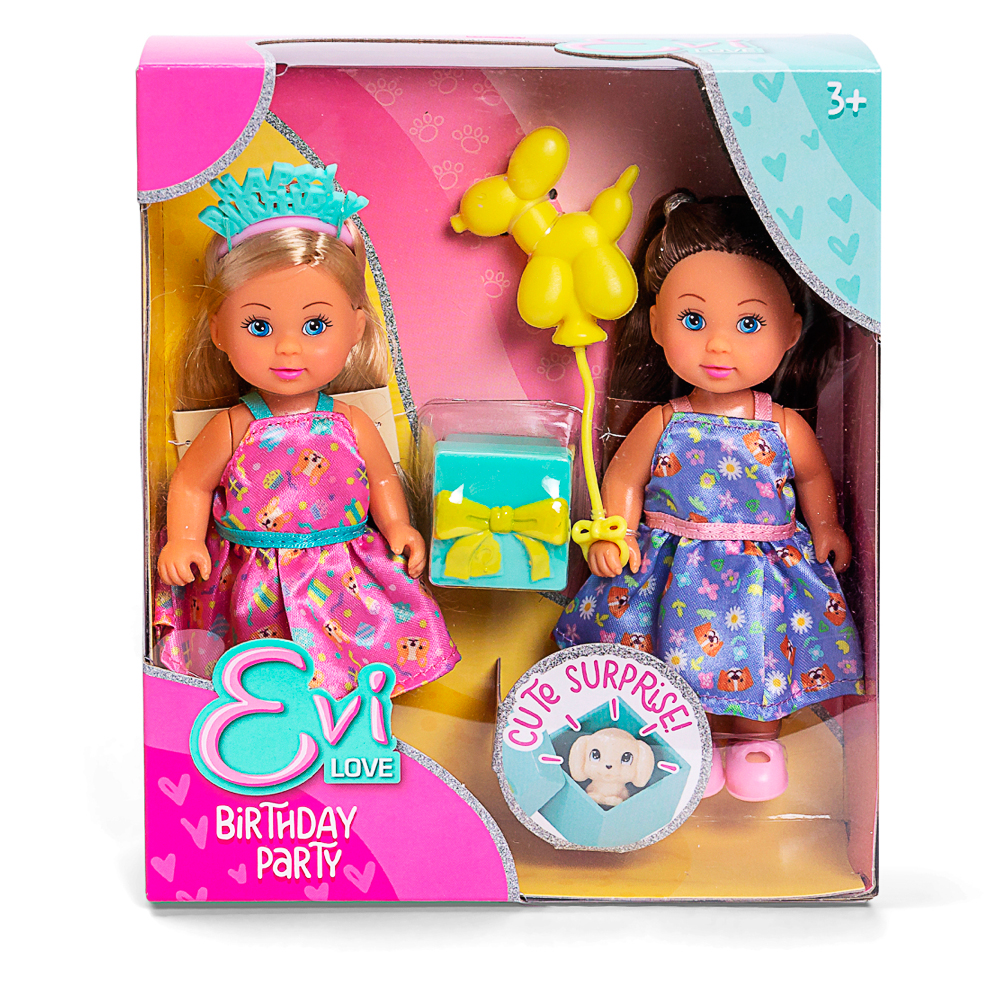 Puppen, Kleid, Accessoires, Geschenkset, Birthday Party