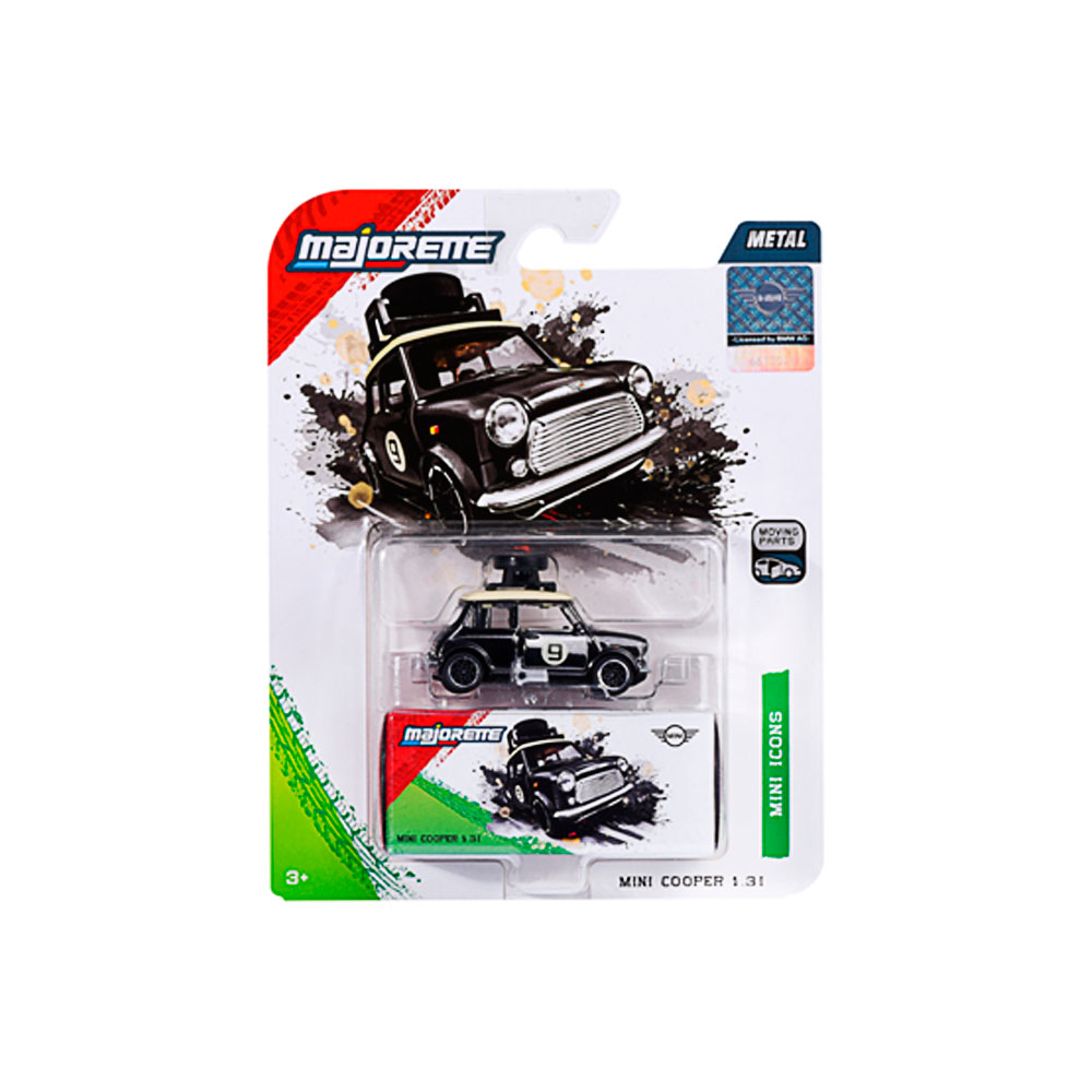Majorette, Mini Deluxe Cars, Cooper 1.3i Schwarz