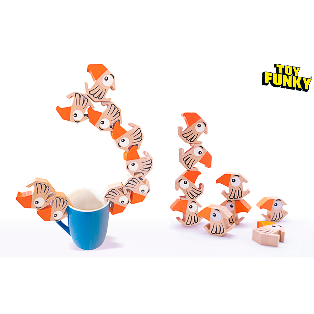 Holzspielzeug, Vogel, Kaffee-Tasse, Spirale, Kreatives Set