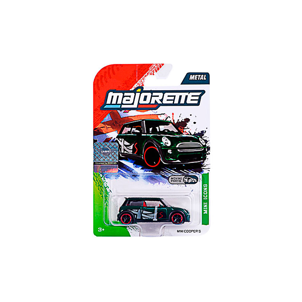Majorette, Mini Premium Cars, Cooper S Grün