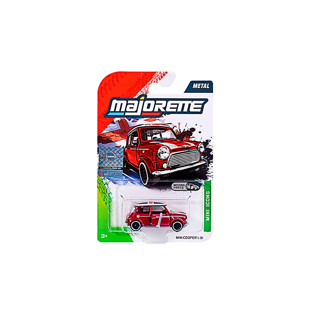 Majorette, Mini Premium Cars, Cooper 1.3i Rot