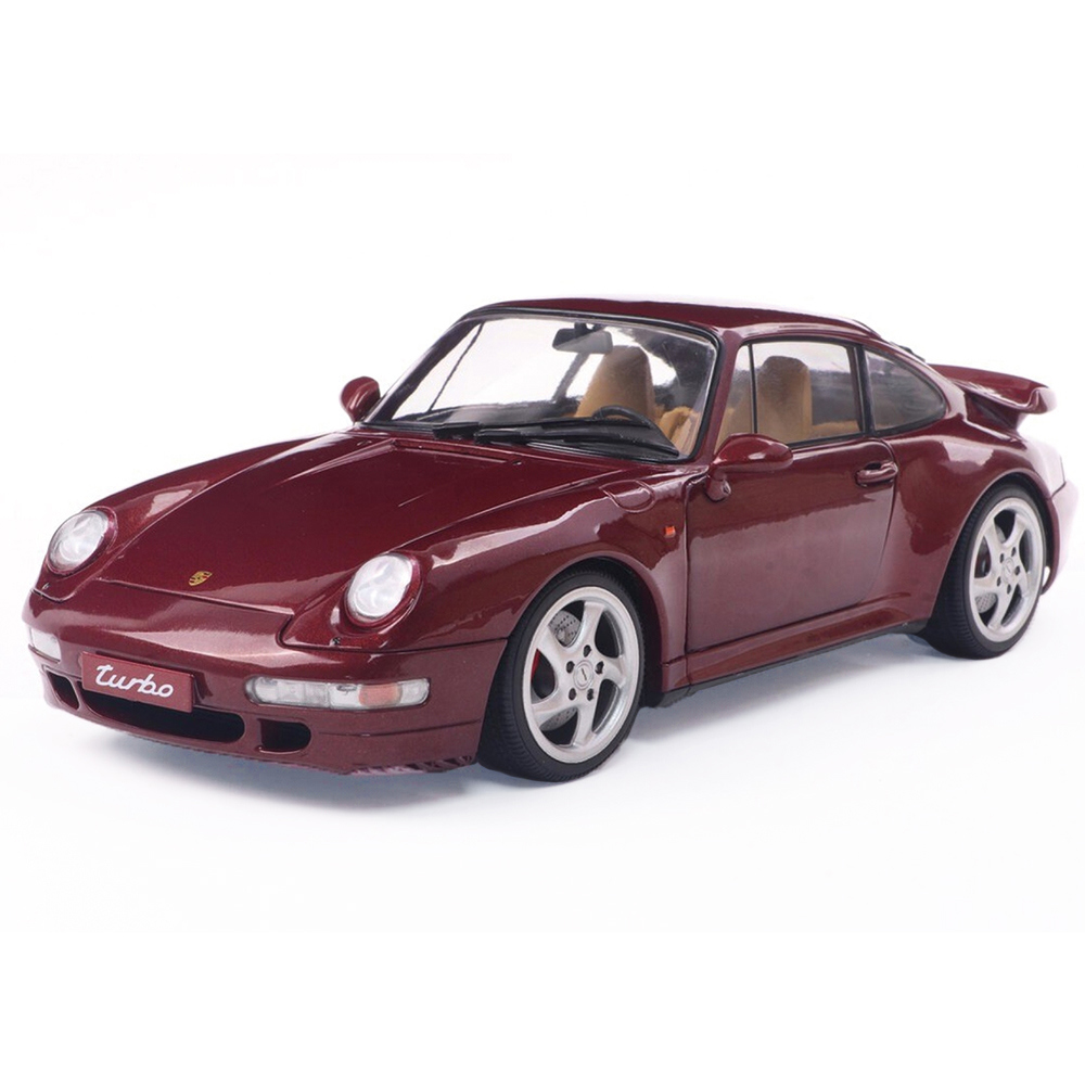 Solido, Porsche 911 (993) Turbo 1997 rot, 1:18