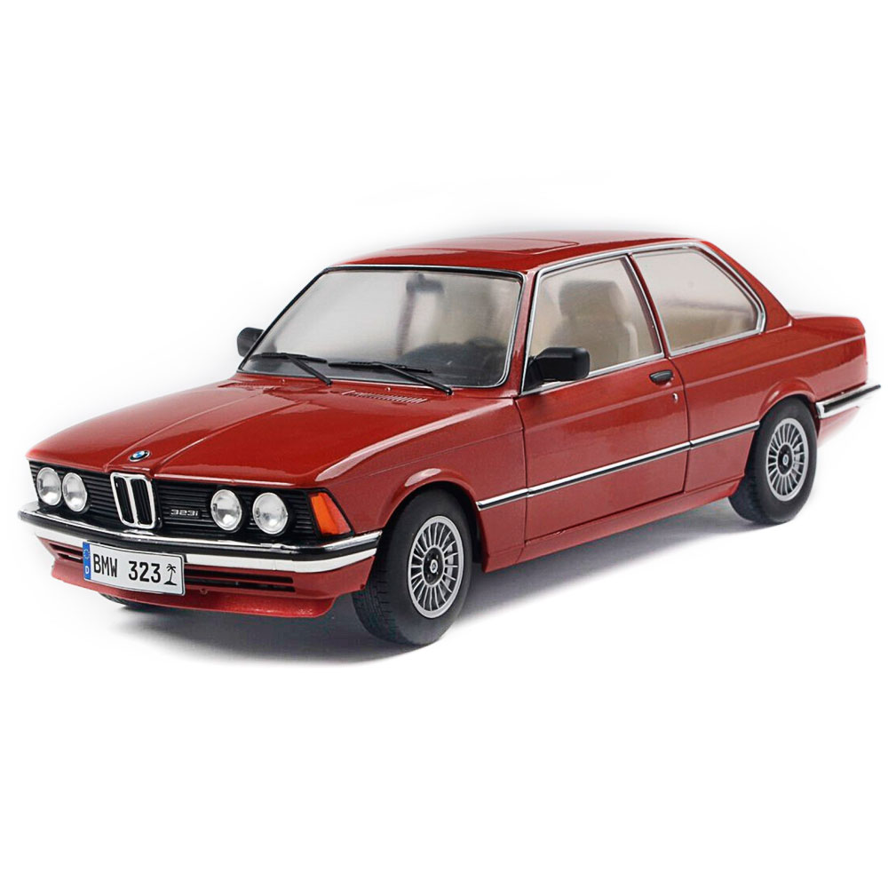Solido, MW E21 323I kastanien rot met. 1980, 1:18