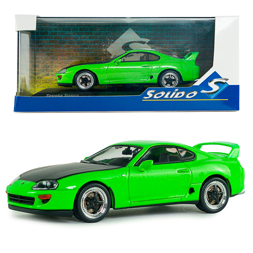 Solido, Toyota Supra A80 MK4 grün, 1:43