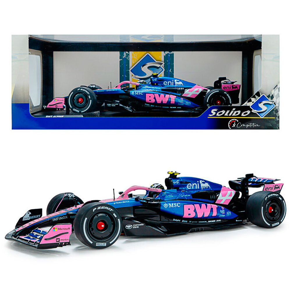 Solido, Alpine A525 #7 blau, 1:18