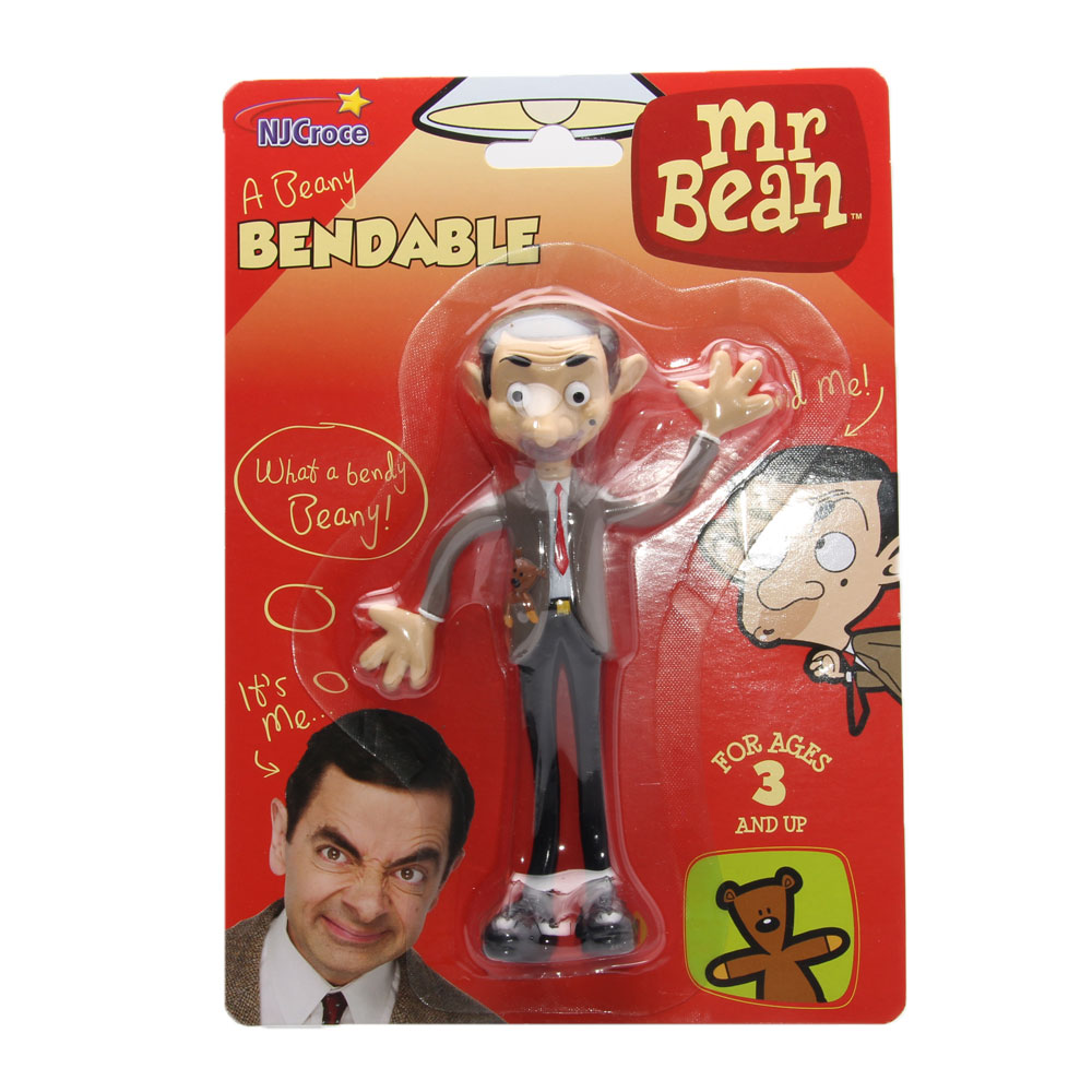 Spielzeugfigur, Mr Bean, Gummibae, Bendable, 3 Jahre und älter