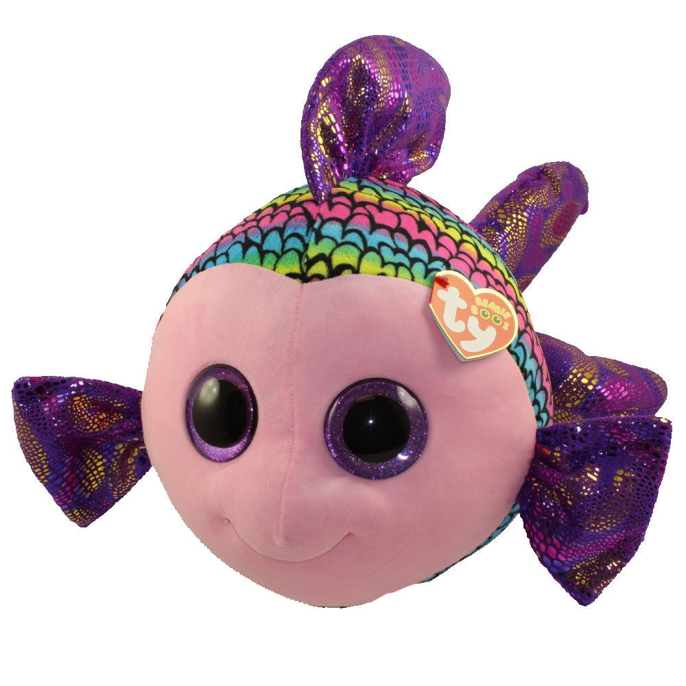 Ty Beanie Boos, "Flippy",  Fisch,  multicolor, ca 42 cm