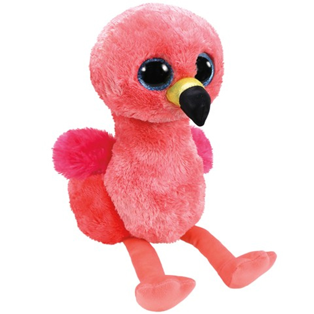 Ty Beanie Boos, "Gilda", Flamingo, ca 24cm