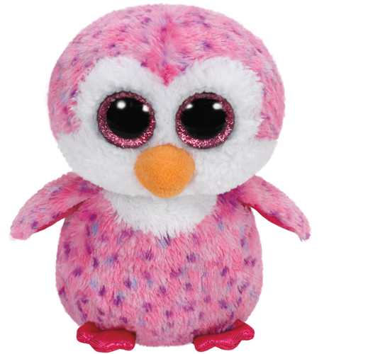 Ty Beanie Boos "Glider", Pinguin pink, ca 24cm