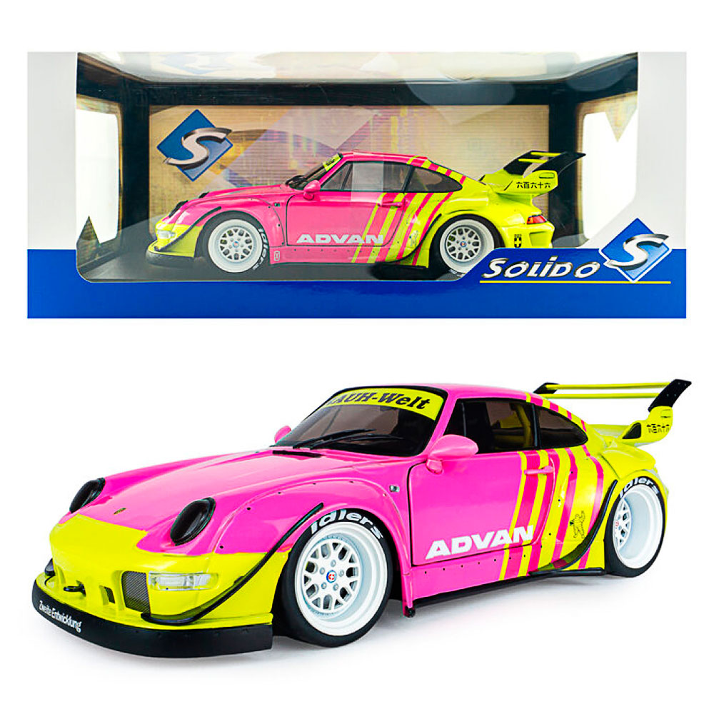 Solido, Porsche RWB Bodykit pink 2024, 1:18