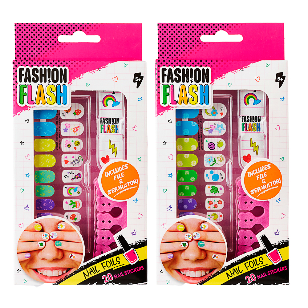 Simba, Fashion Flash, Nagelfolien, Design 1