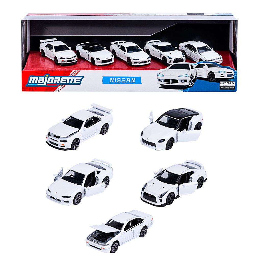 Majorette, Nissan 5 Pieces Giftpack