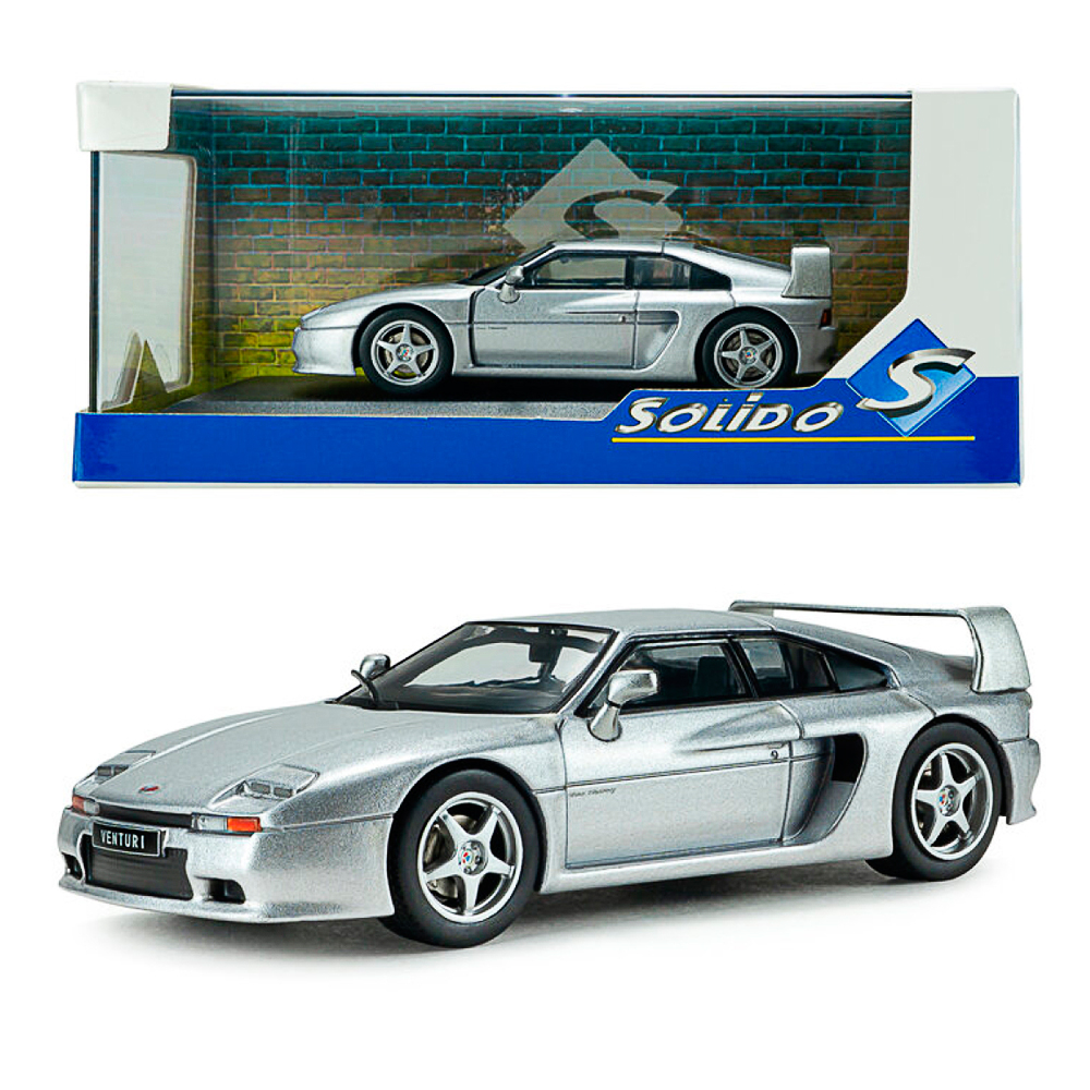 Solido, Venturi 400 GT 1995 silber, 1:43